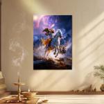 Badshah Darvesh: The Sovereign Saint of Divine Courage Metal Poster