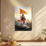 Chhatrapati Shivaji Maharaj: Eternal Flame of Swarajya Metal Poster