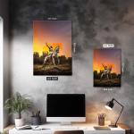 Chhatrapati Shivaji Maharaj: The Eternal Flame of Swarajya | Heroic Metal Poster