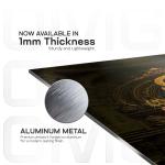 Shri Ganesha: The Golden Remover of Obstacles | Divine Metal Poster