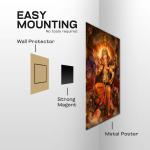 Mahaganapati: The Radiant Lord of Auspicious Beginnings | Divine Metal Poster