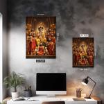 Shree Dattatreya Swami: The Eternal Guru of the Trimurti | Divine Metal Poster
