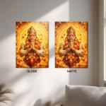 Shri Hanuman Ji: Eternal Devotion of “Sitaram” | Divine Bhakti Metal Poster
