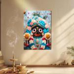 Shree Jagannath Mahaprabhu: The Eternal Lord of the Universe Metal Poster