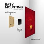 Karma Jyoti: The Eternal Flame of Action & Dharma | Divine Metal Poster