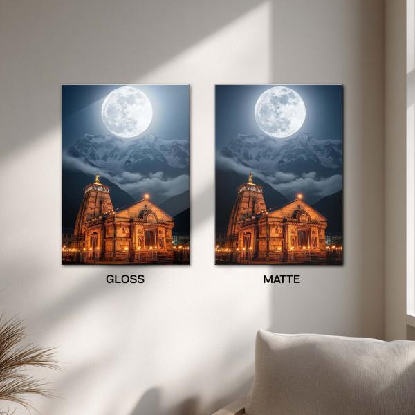 Kedarnath Mahadev: Celestial Stillness under the Full Moon Edition