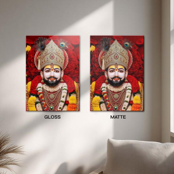 Baba Khatu Shyam Ji: The Eternal King of Devotion & Miraculous Grace | Divine Metal Poster