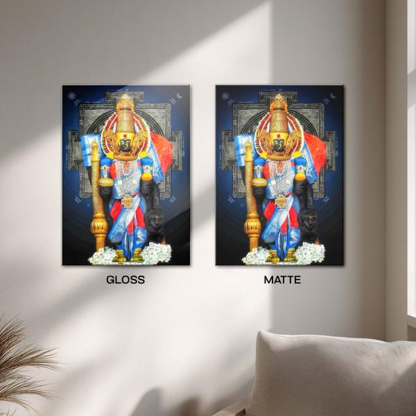 Mahalakshmi: Kolhapur Karveer Nivasini Divine Grace Edition Metal Poster