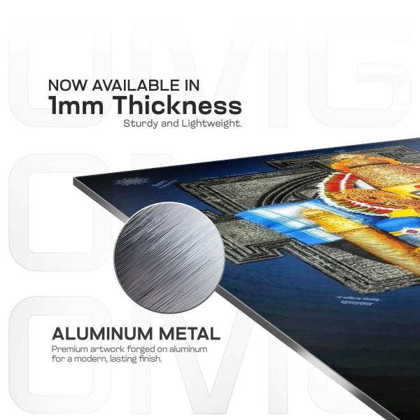 Mahalakshmi: Kolhapur Karveer Nivasini Divine Grace Edition Metal Poster