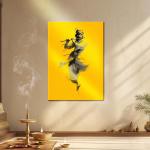 Krishna: The Golden Melody Metal Poster