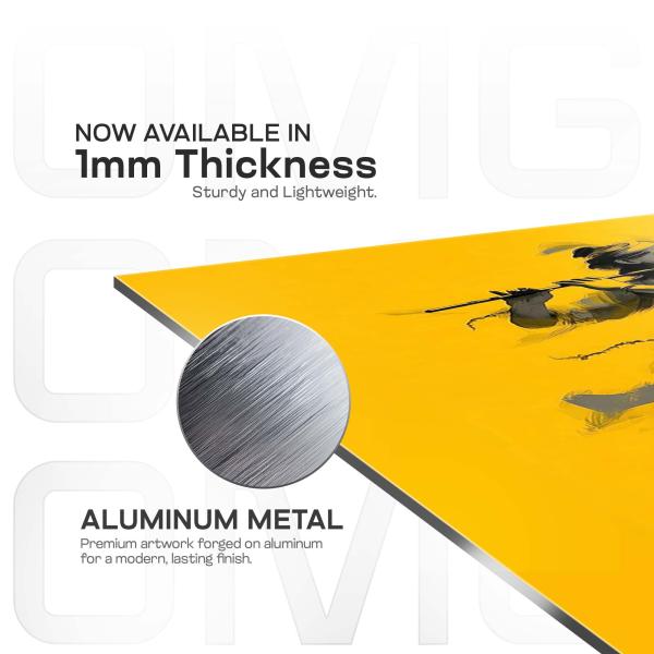 Krishna: The Golden Melody Metal Poster