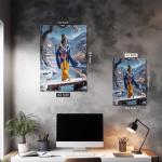 Krishna: The Winter Melody of Divine Grace Metal Poster