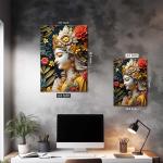 Shyam Sundar Krishna: The Eternal Soul of Divine Love & Serenity Metal Poster
