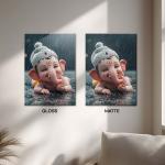 Bal Ganesha: Innocence, Joy & Divine Beginnings Metal Poster