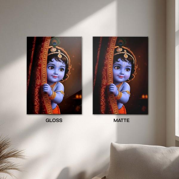 Bal Gopal: The Divine Smile of Eternal Innocence | Celestial Bhakti Metal Poster