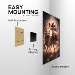 Shiva Tandava Leela: Cosmic Dance of Creation & Liberation Metal Poster