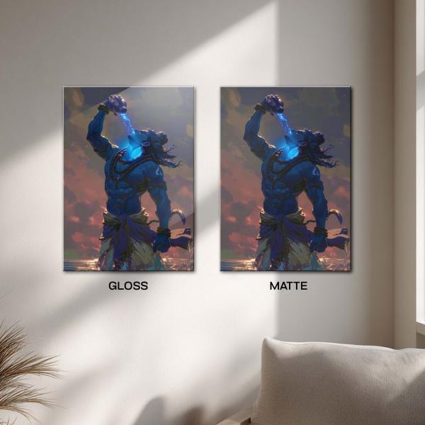 Neelkanth: The Cosmic Poison Drinker Metal Poster