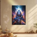 Mahadev: Cosmic Ascendance Metal Poster