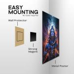 Mahadev: Cosmic Ascendance Metal Poster