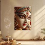 Matarani: The All-Seeing Mother of Shakti, Protection & Infinite Compassion | Divine Metal Poster