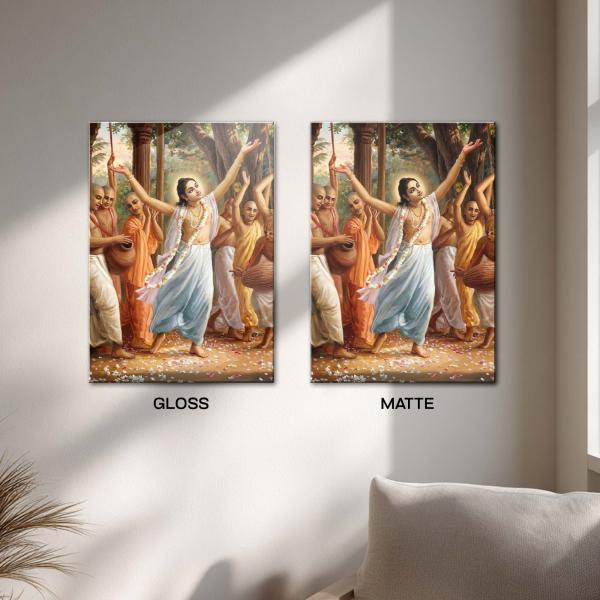 Nityananda Prabhu Maha-Nartya: Ocean of Mercy & Divine Bliss | Devotional Metal Poster