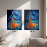 Krishnamayi: The Divine Dance Metal Poster