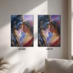 Shiv Parvati: Sacred Union of Souls Metal Poster