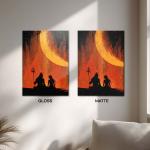 Shiv Parvati: Eternal Union under the Cosmic Flame Edition