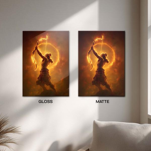 Veer Ram: The Divine Archer Metal Poster