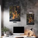 Sita–Ram: The Sacred Journey of Dharma & Divine Love | Eternal Bhakti Metal Poster